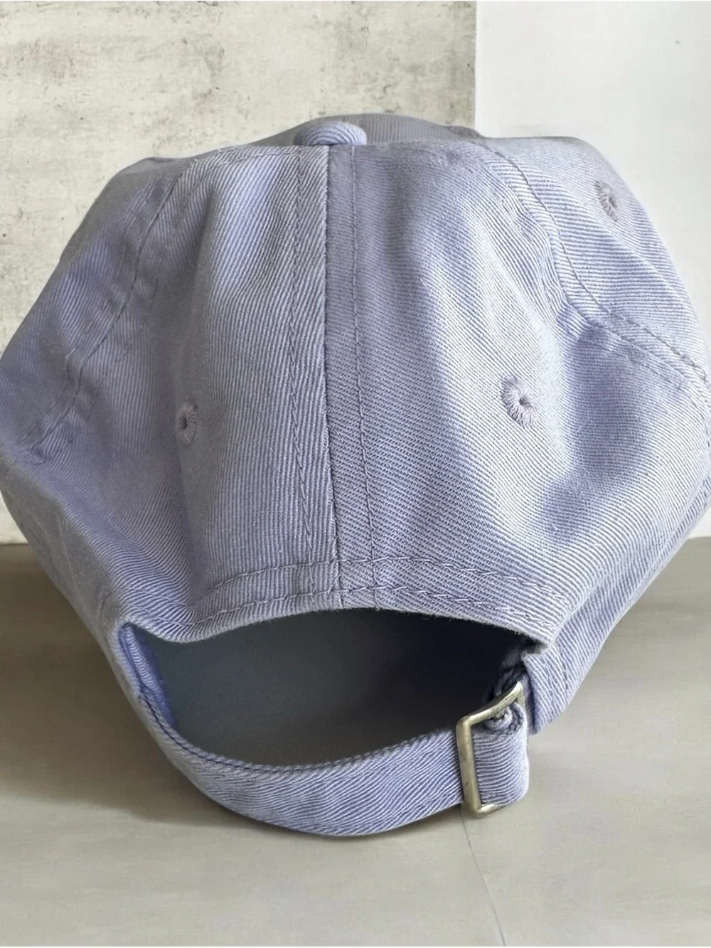Kids Baseball Cap - lavender - BUCKLE BACK- Youth 3-5 yo